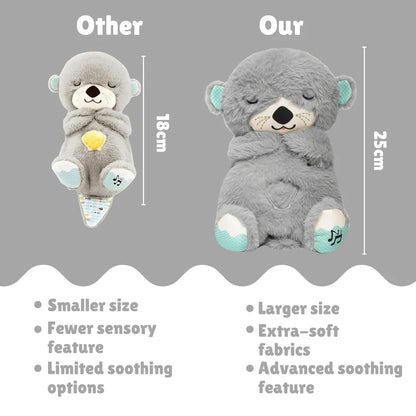 Soothing Breathing Teddy Bear | Relaxation & Sleep Comfort Plush