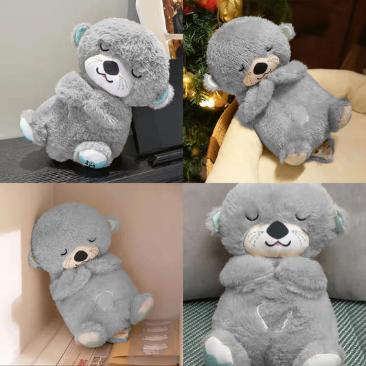 Soothing Breathing Teddy Bear | Relaxation & Sleep Comfort Plush