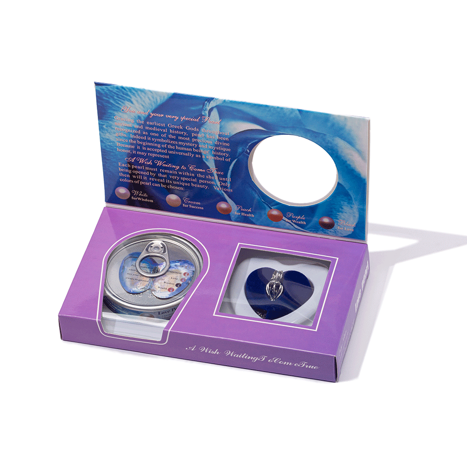 Oyster Pearl Love Necklace